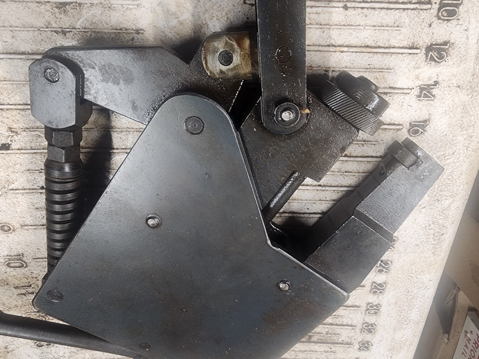 VINTAGE WITTMAN TOOLS K-1 Nurl Sizing Tool. MADE IN DETROIT MICHIGAN FREE SHIP