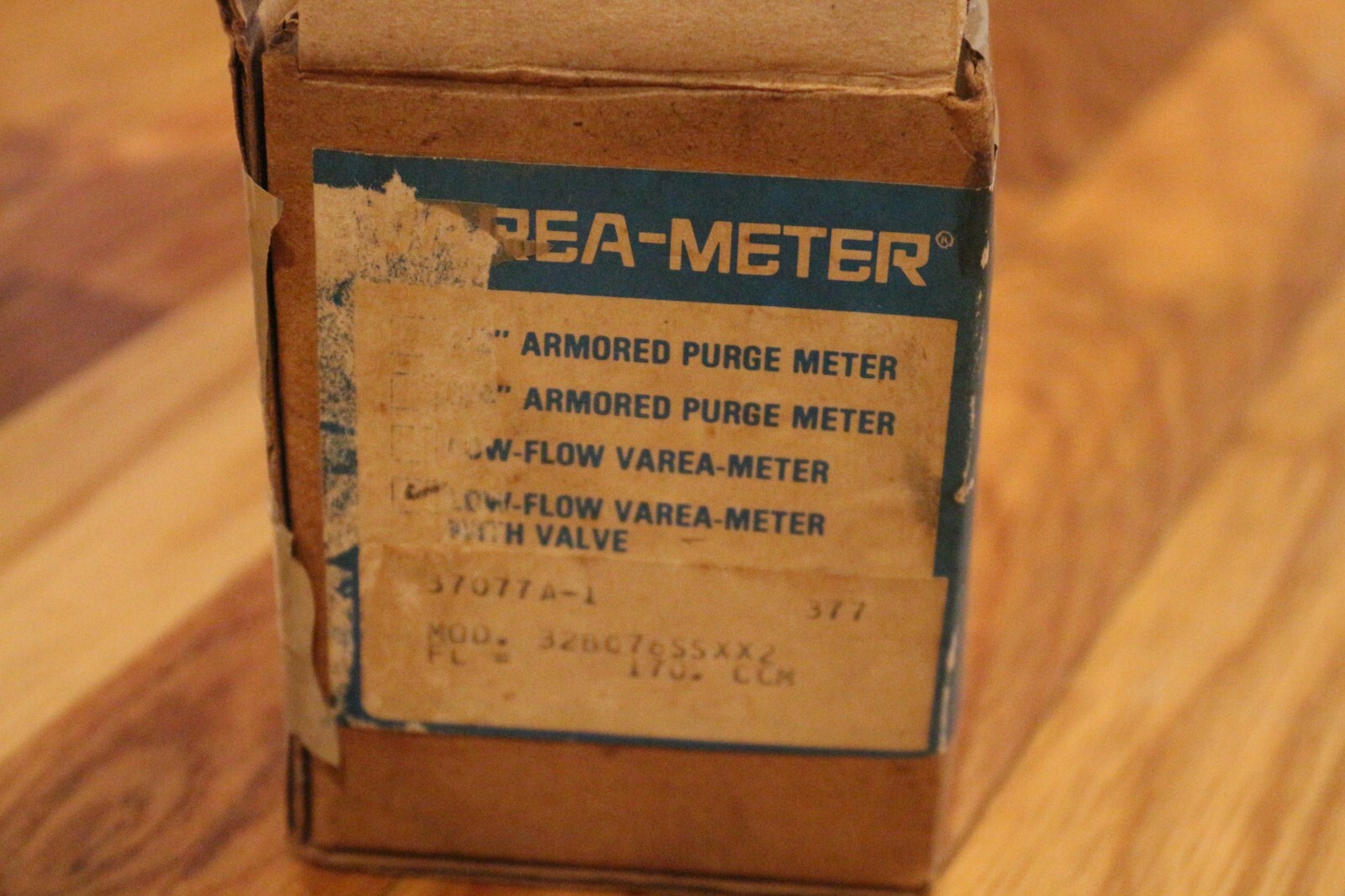 WALLACE & TIERNAN PENNWALT LOW-FLOW VAREA-METER, MDL-32BC76SSXX2, Flow = 170 CCM