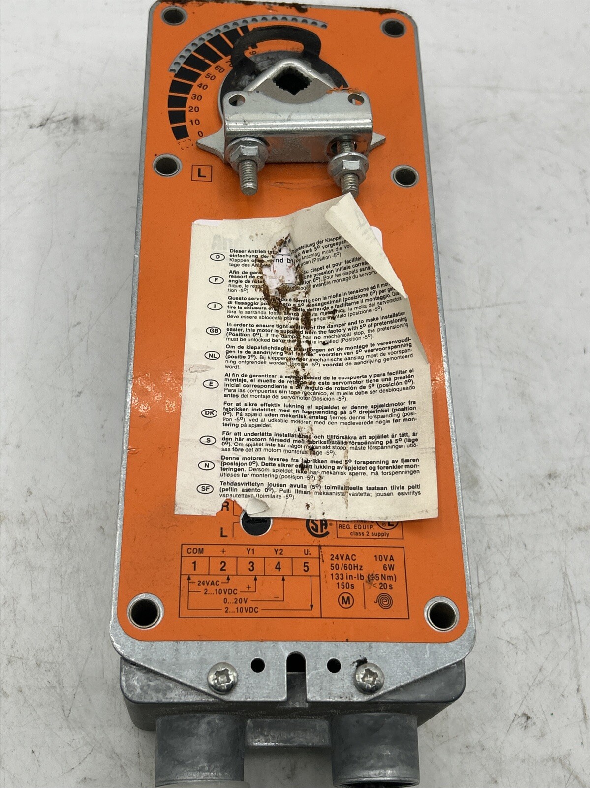 Andover Controls AF24-SR AV Spring Return Damper Actuator 30 Days Warranty