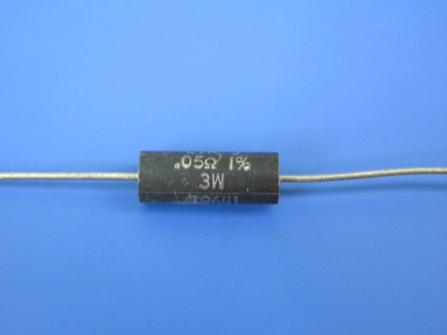 DALE/VISHAY LVR-3 .05 1% Qty of 20 per Lot RES WW .05 3W 1% AXL;FIXED RESISTOR