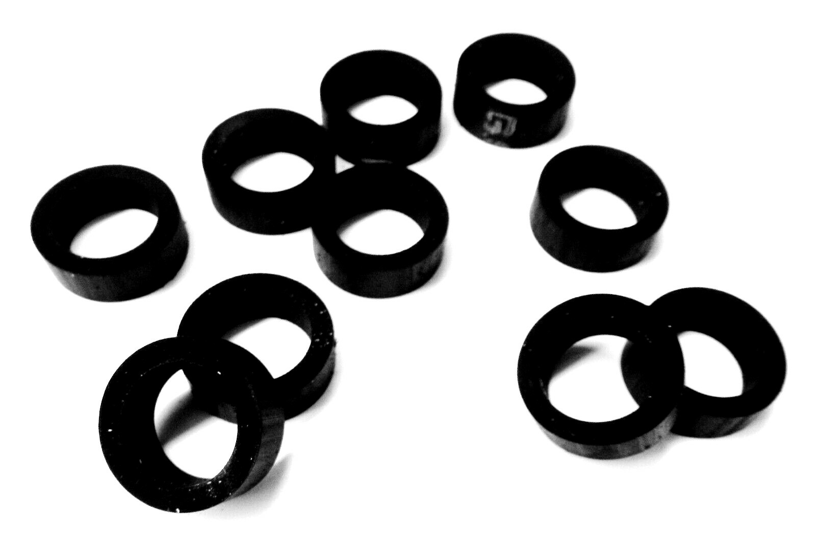 Steamer Rubber Washer Gaskets Boiler Gauge Sight Glass Seals 5/8″OD 10 Pcs