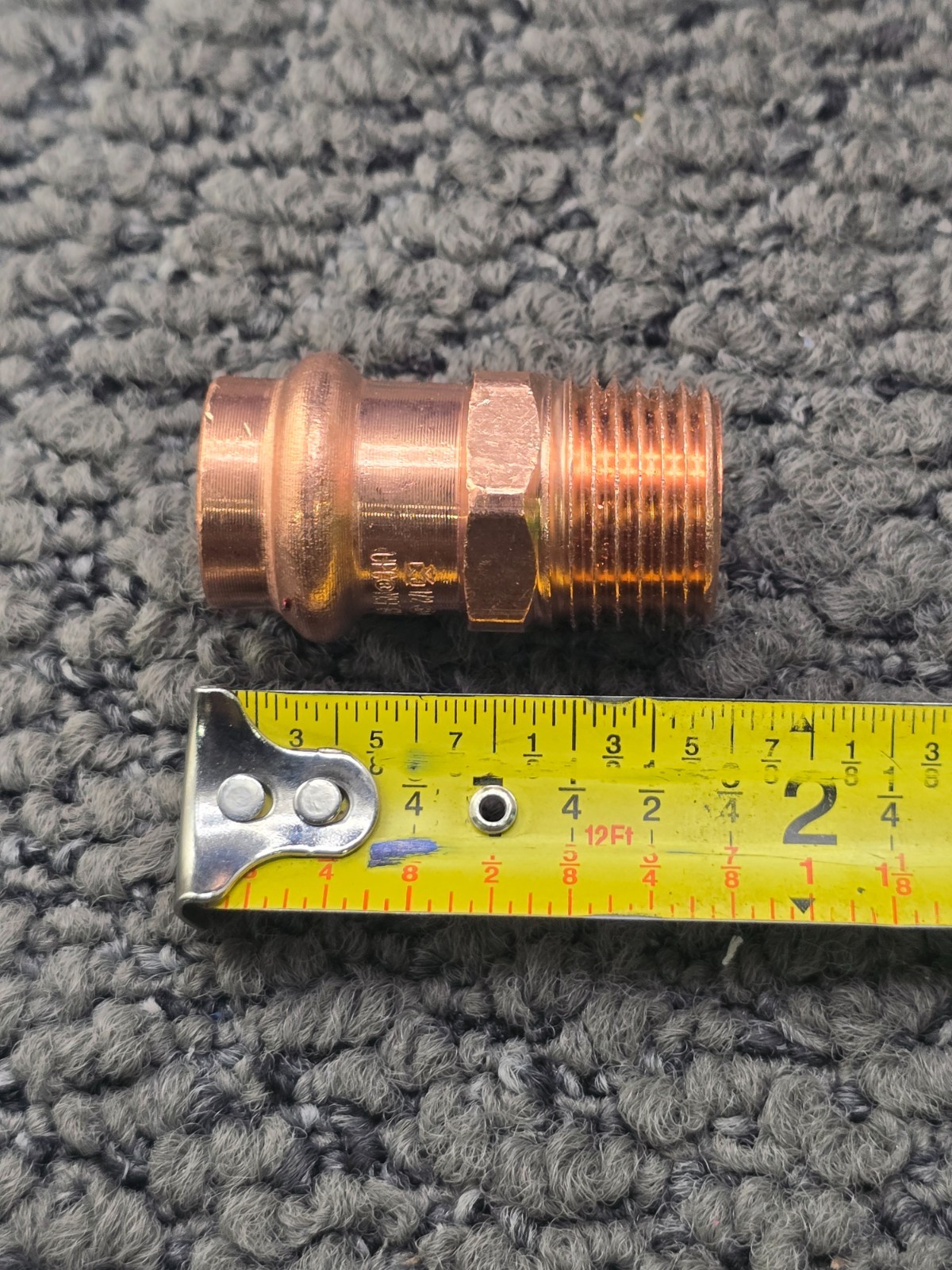 (QTY 10) Streamline PF 01131 Copper Male Press Adapter Fitting 1/2″ Press x MPT