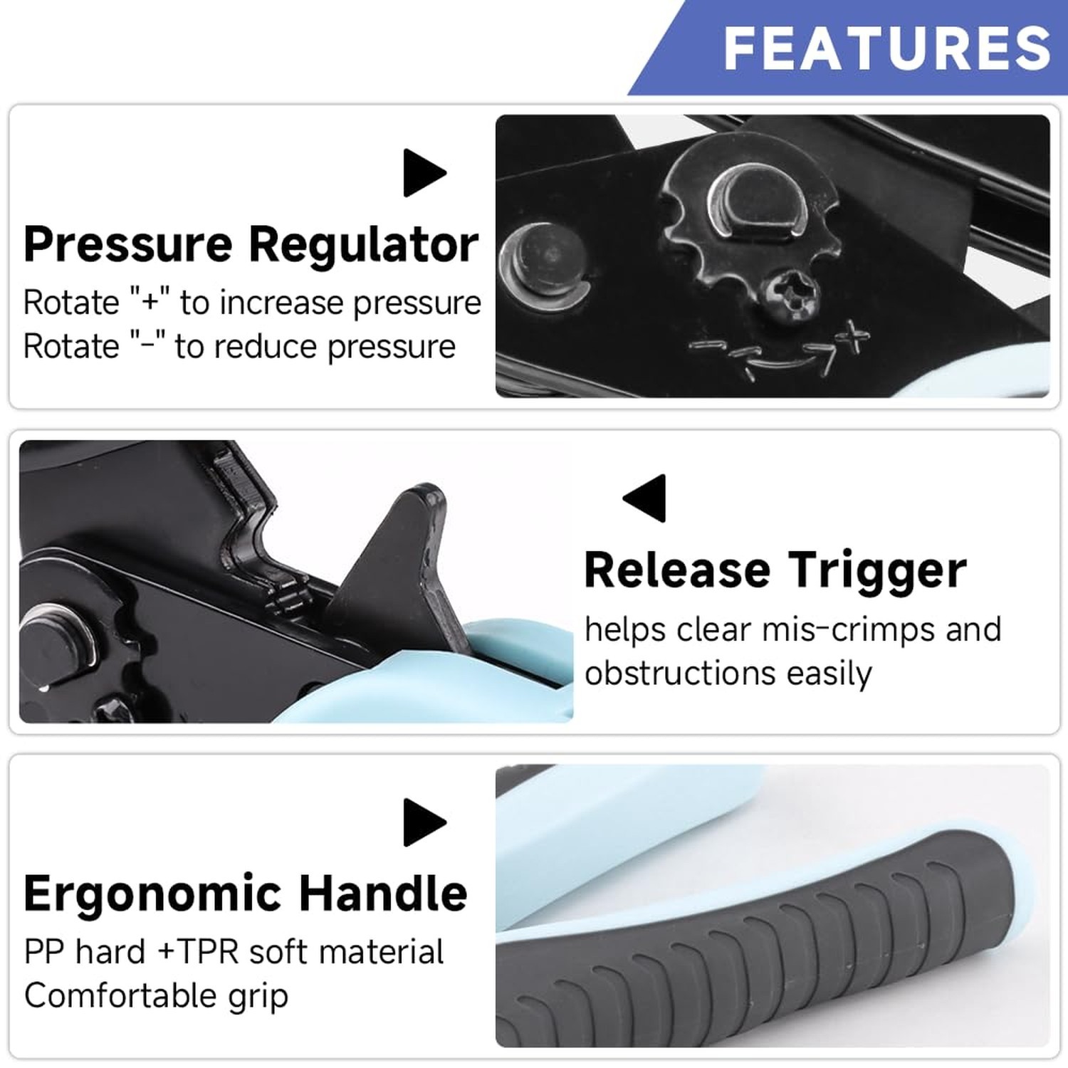 Coaxial Crimping Tool for RG Type Cable -RG7,8,11,22U,63,83,114,133,144,149,1…