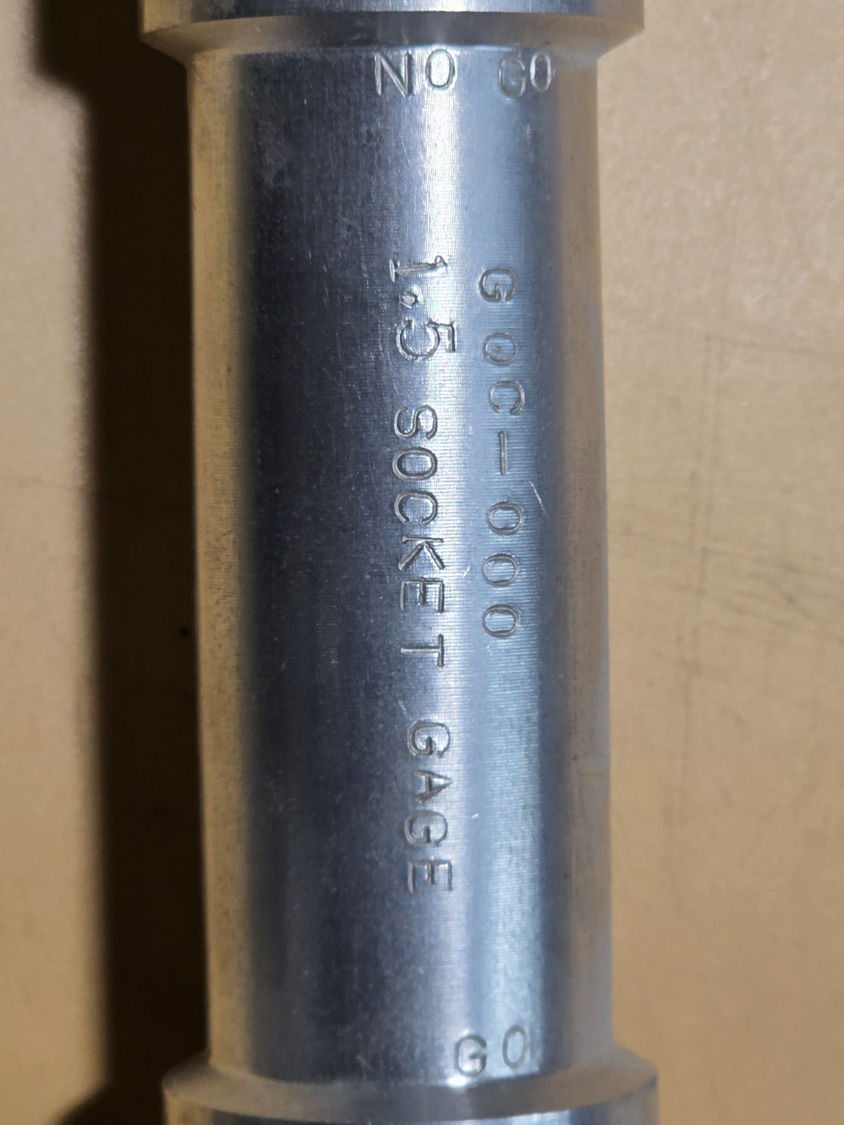 Go/No Go Socket Gage (Lot of 5) 1/2″, 3/4″, 1″, 1.5″, 2.5″ PLEASE SEE PICS