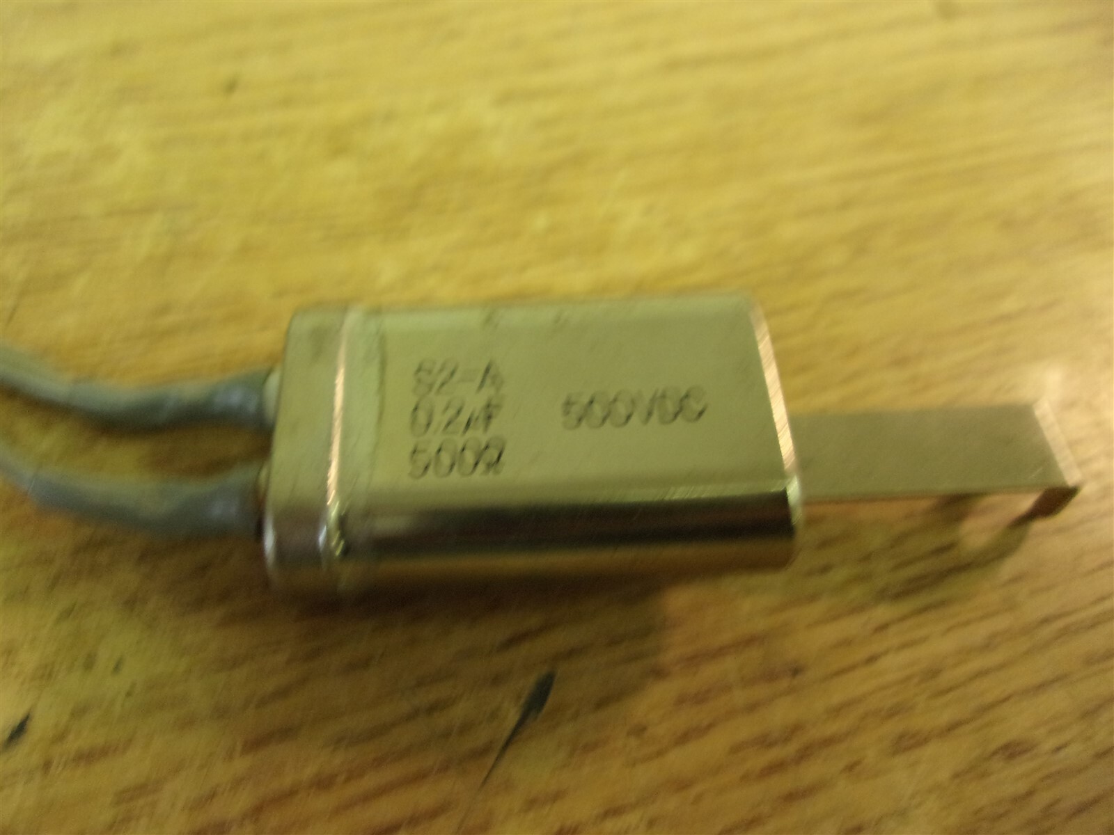 Fanuc S2-A Capacitor 0.2uf 5000Ohm 500VDC *FREE SHIPPING*