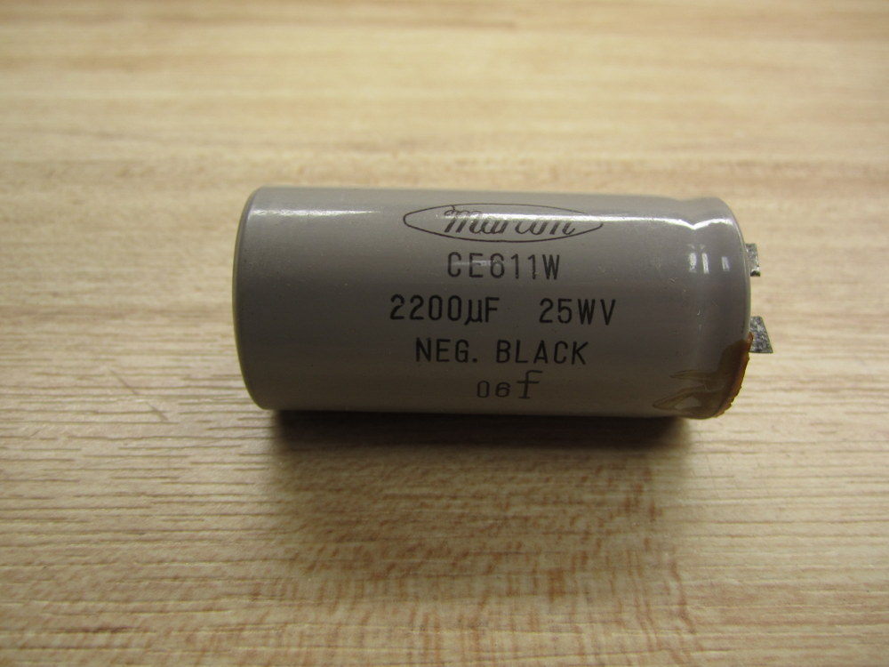 Marcon CE611WV Capacitor 2200µF 25WV UF
