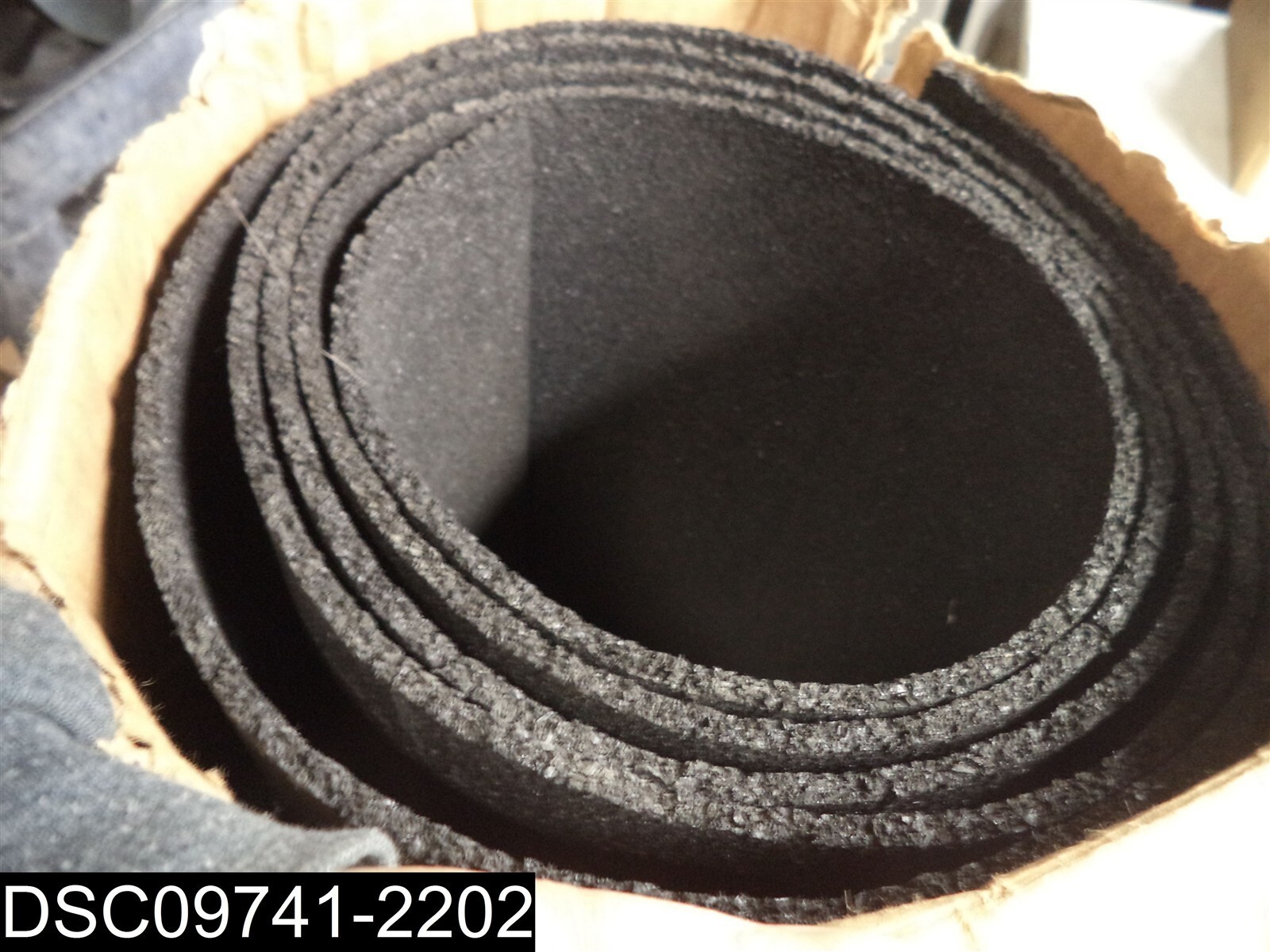 1/4″ X 4′ X 12′ Black Rubber Garage Floor Mat