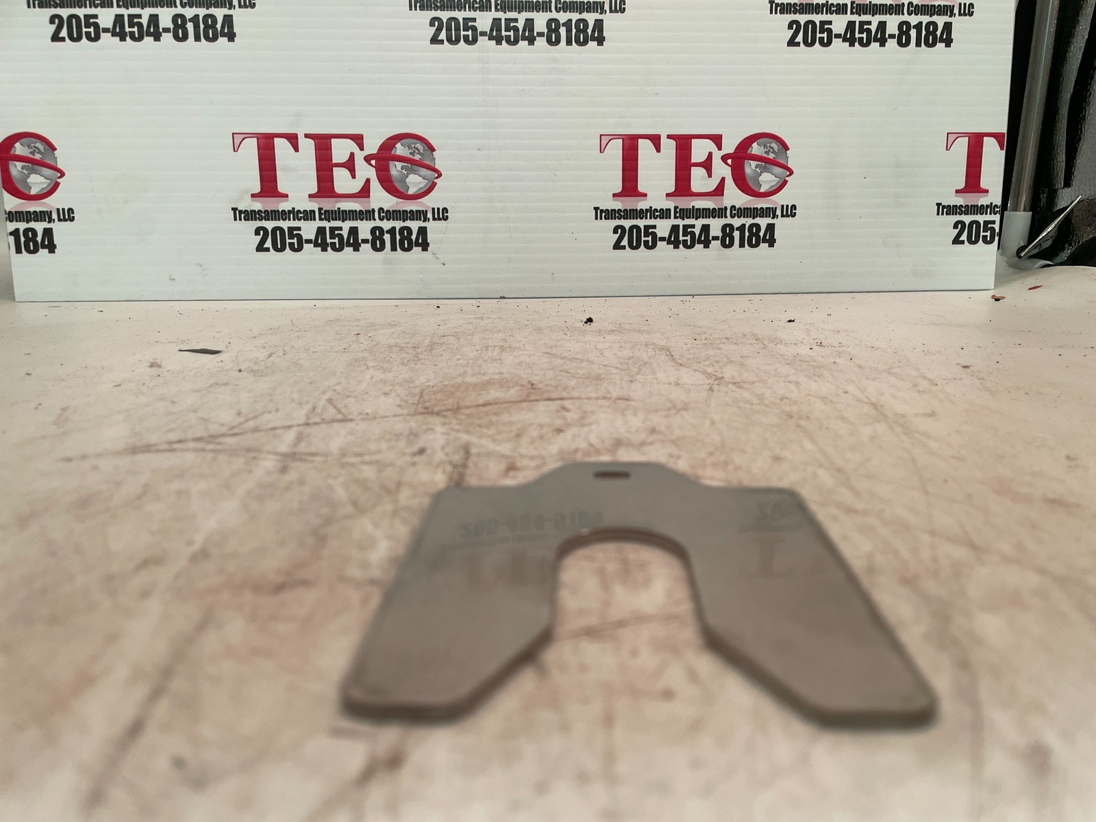 Lot of 10 Maudlin Products MSB100-5 Slotted Shim B-3 X 3″ X 0.100“