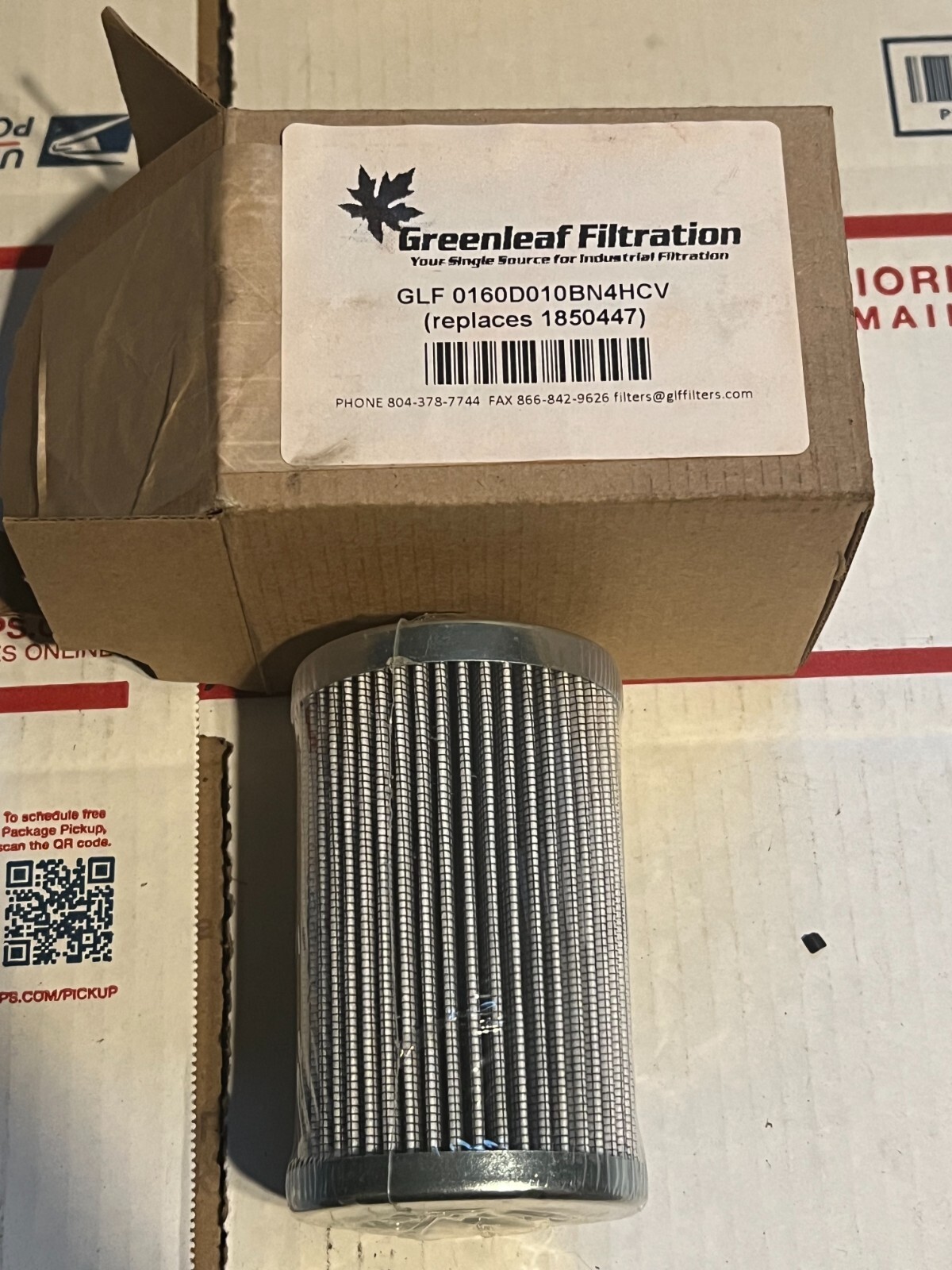 greenleaf 0160d010bn4hcv filter nos surplus 3330919