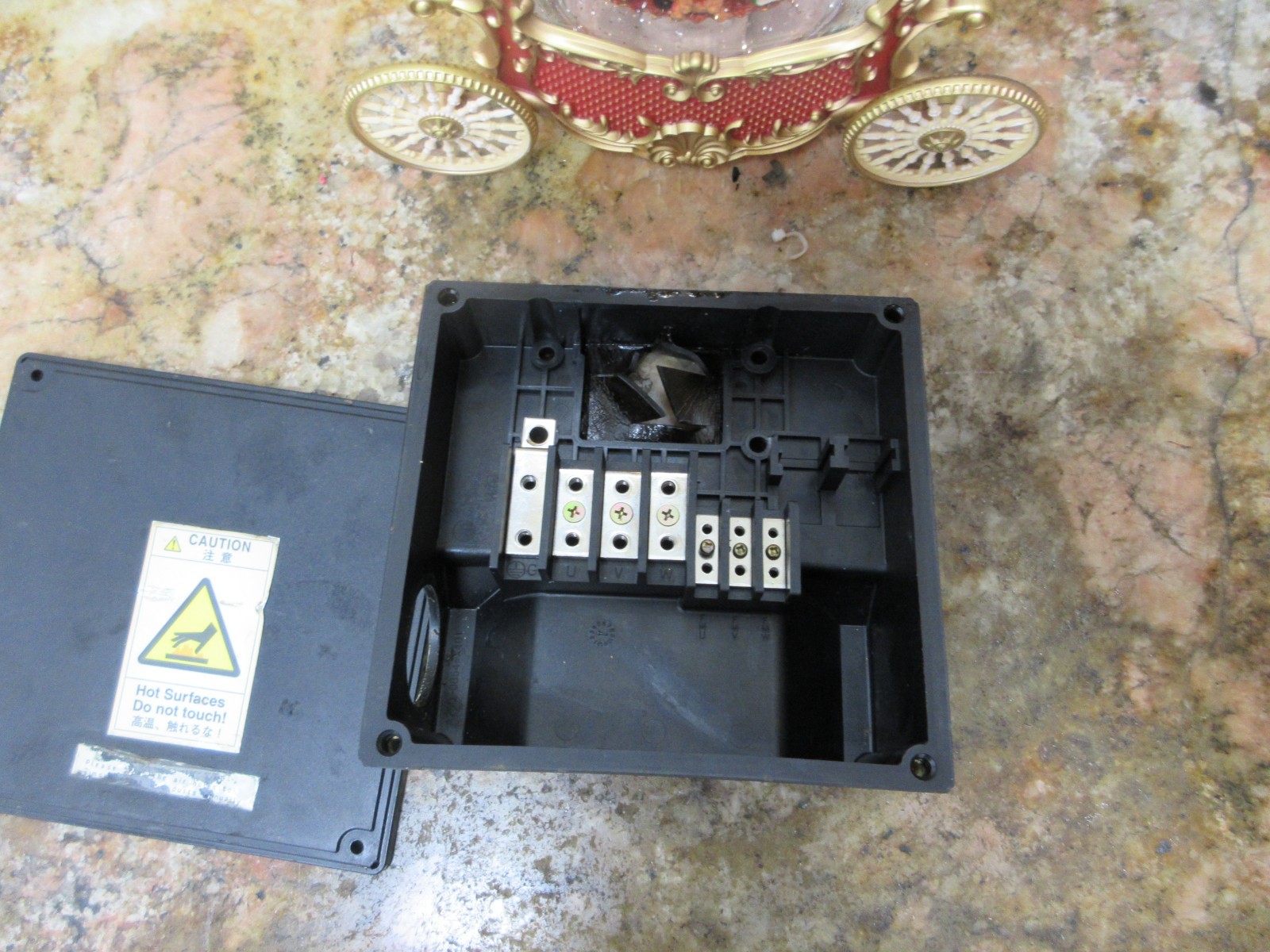 FANUC SPINDLE MOTOR ELECTRICAL BOX TERMINAL A290-0854-X401 A290-1406-X402 EACH 1