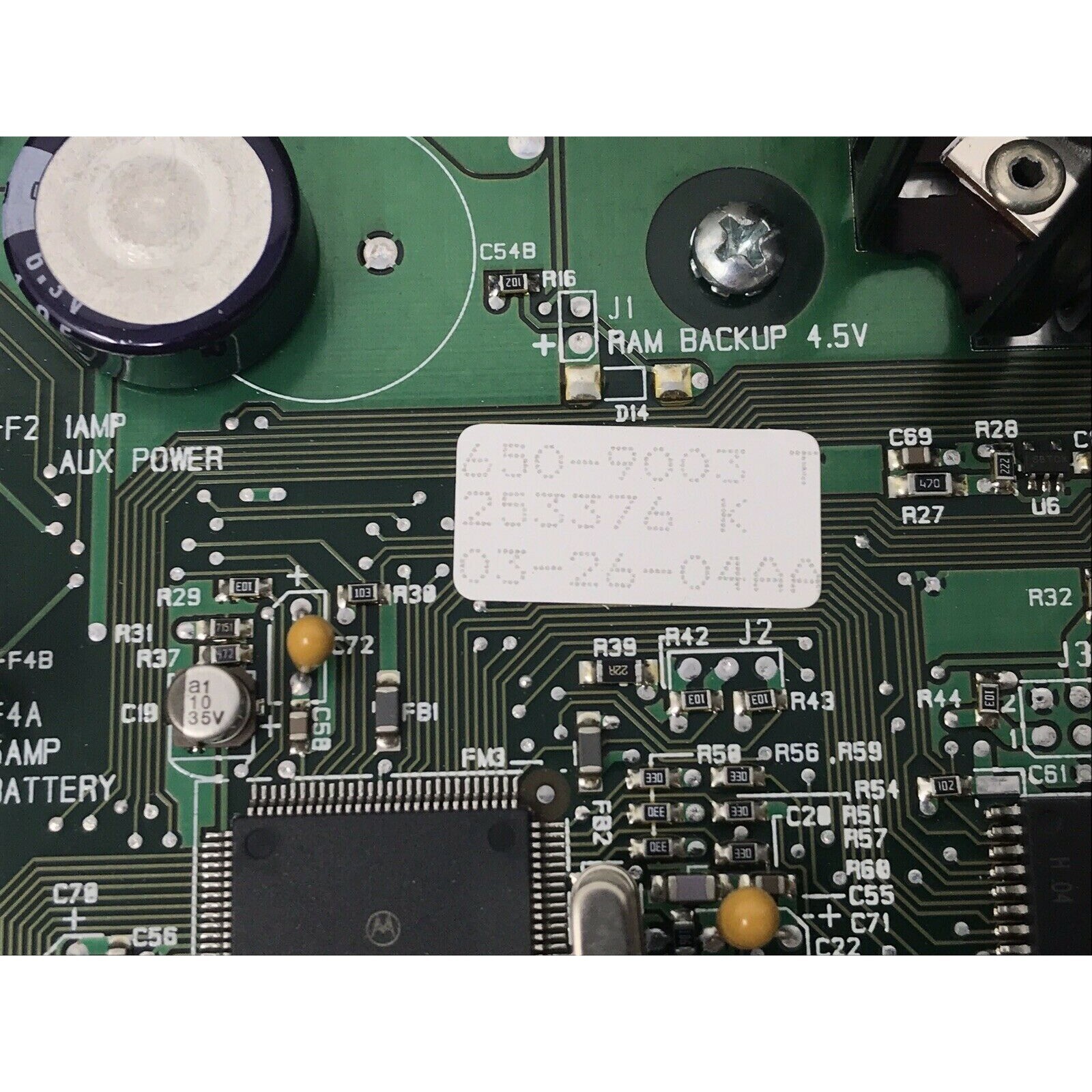 Verex ISM Control Motherboard 641-9000 Rev. B