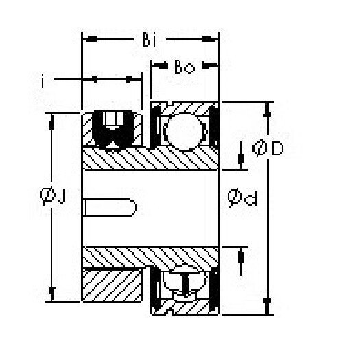 Premium S5PP2 Collar Clamp Type Bearing 1/2″ Bore x 1-1/8″ OD x 5/8″ Width