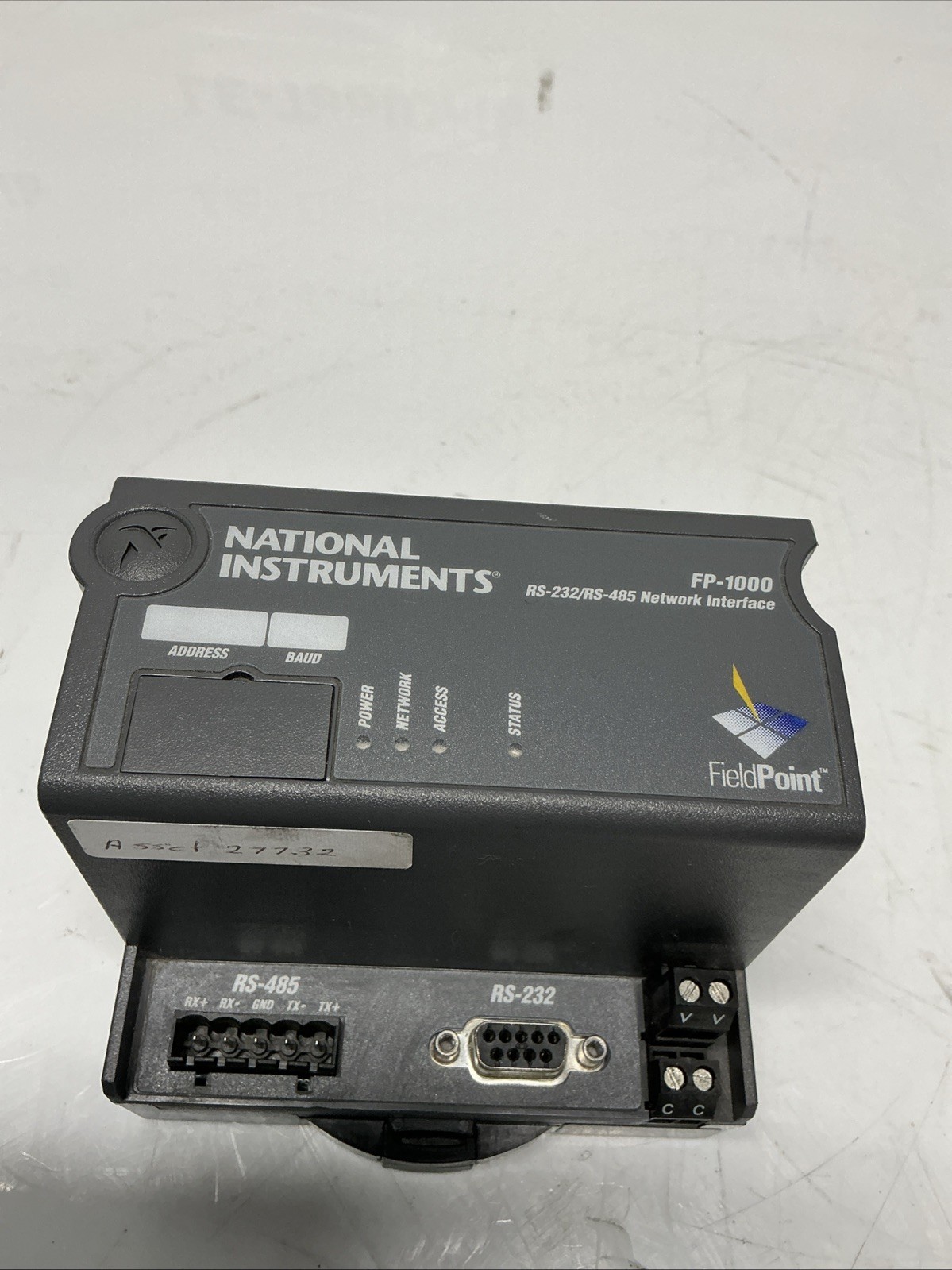 Field point 184120F-01 RS-232/RS-485 NETWORK INTERFACE FP-1000 W-432