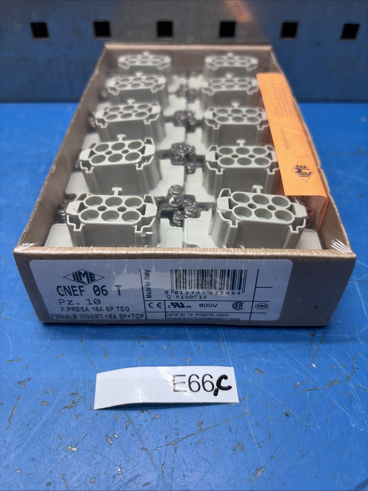 (10) ILME CNEF06T CONNECTORS New In Sealed Box Fast 🇺🇸 Shipping + Warranty