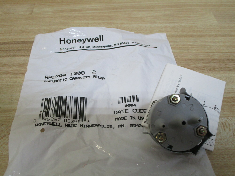 Honeywell RP970A-1008-2 Pneumatic Relay RP970A10082 (Pack of 3)