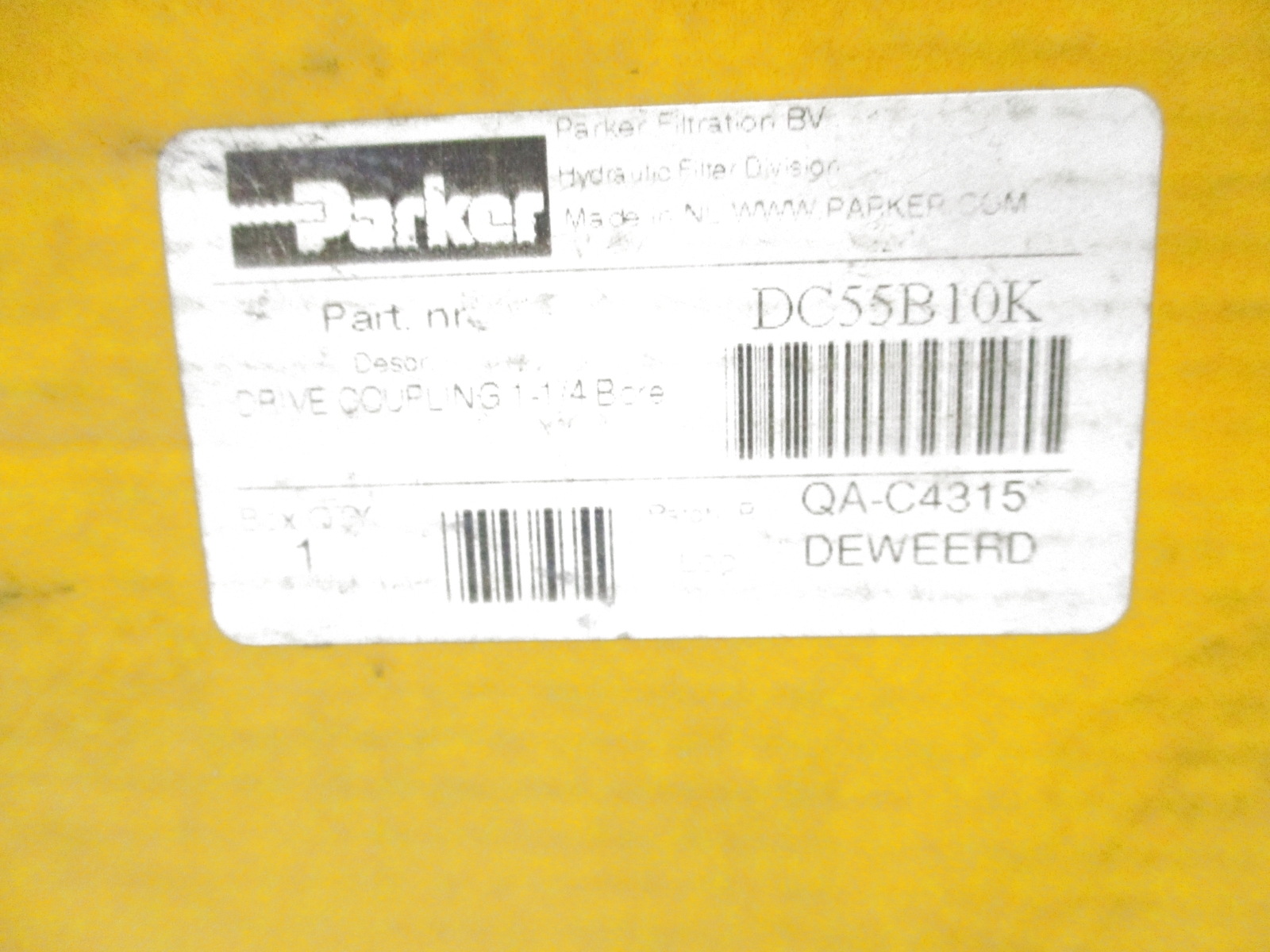 PARKER DC55B10K NSMP