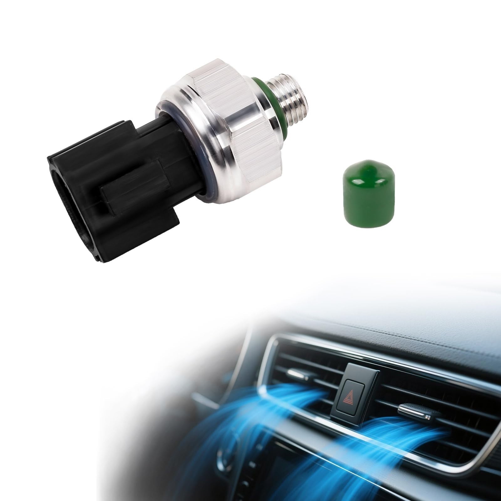 A/C Pressure Switch Compatible with Hyundai Kia Sonata Santa Fe Accent Elantra H