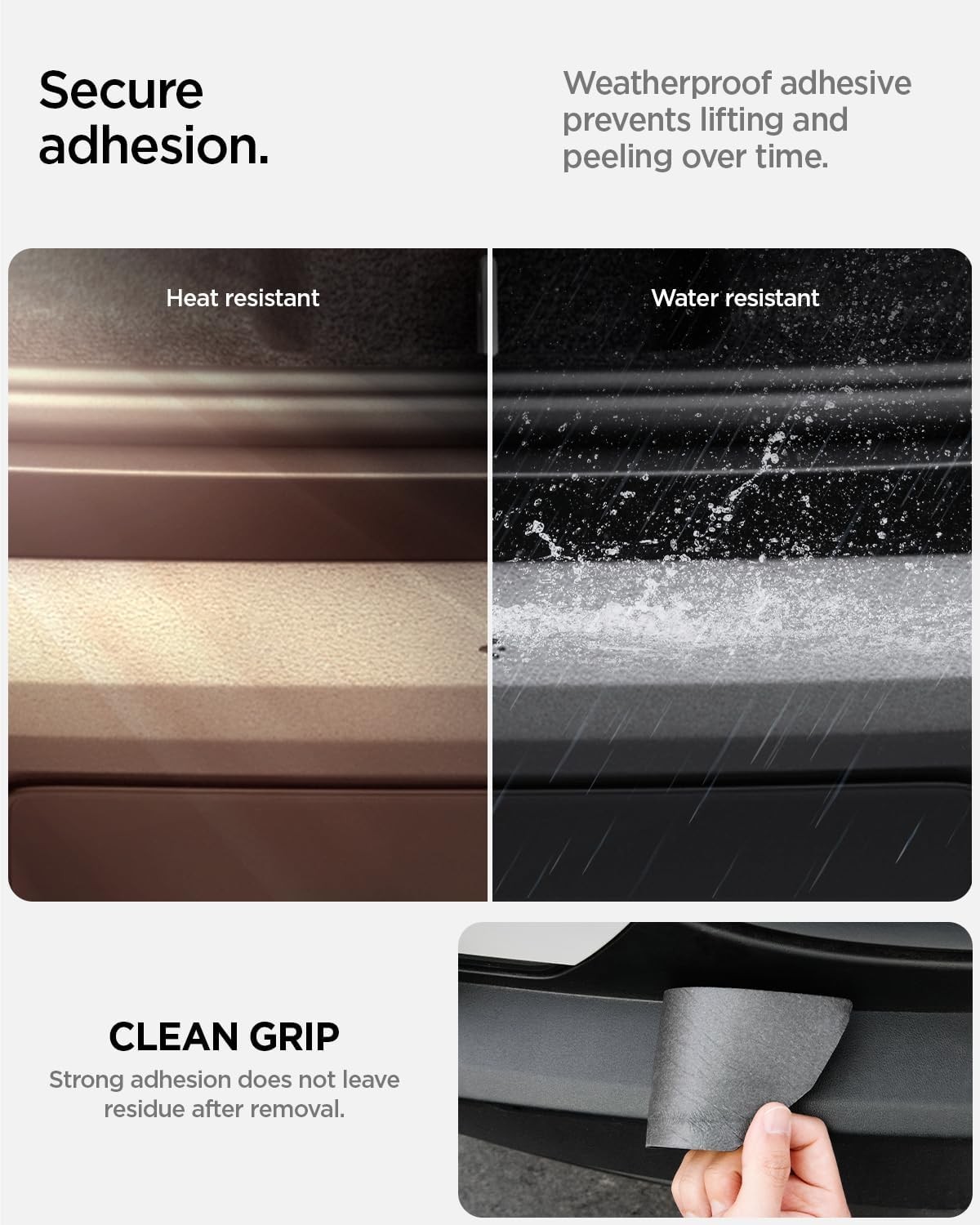 Spigen Rear Bumper Protector (270 Degree Bumper Guard & Scratch Resistant) Desig