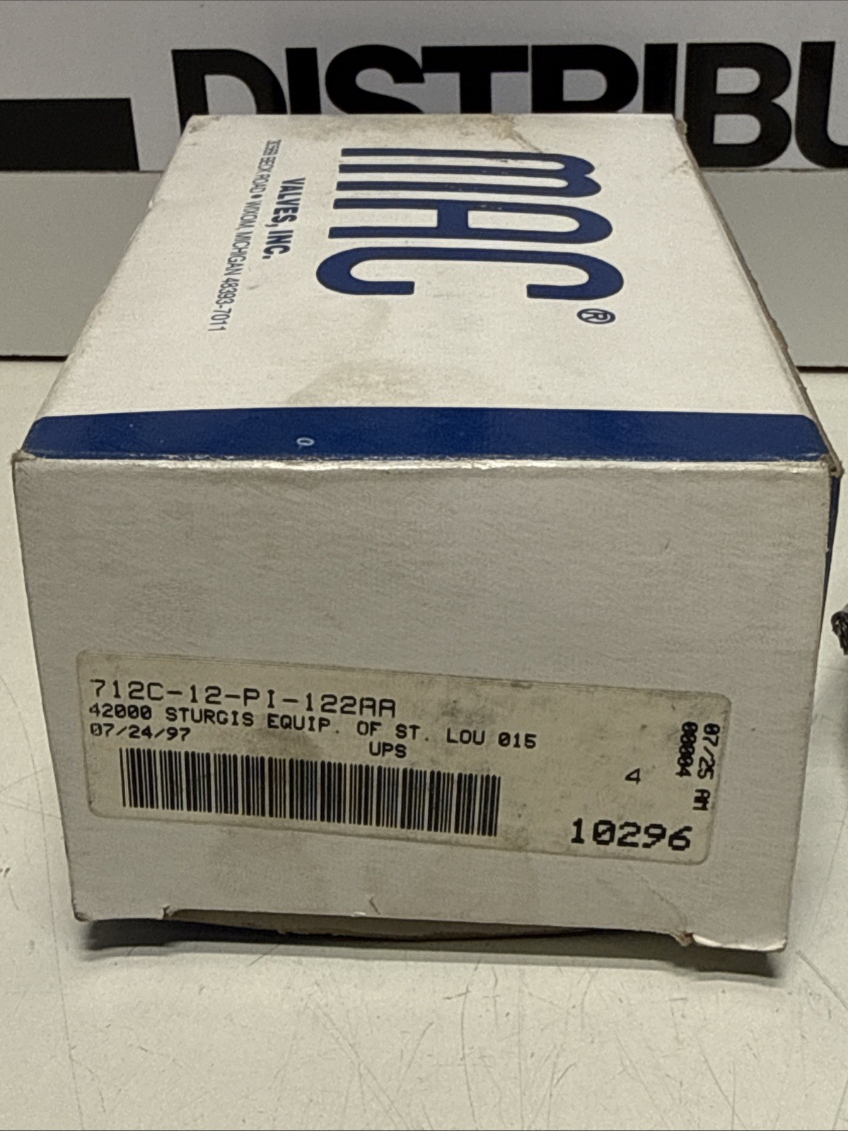 MAC 712C-12-PI-122AA 240/220V 30-150PSI NSMP