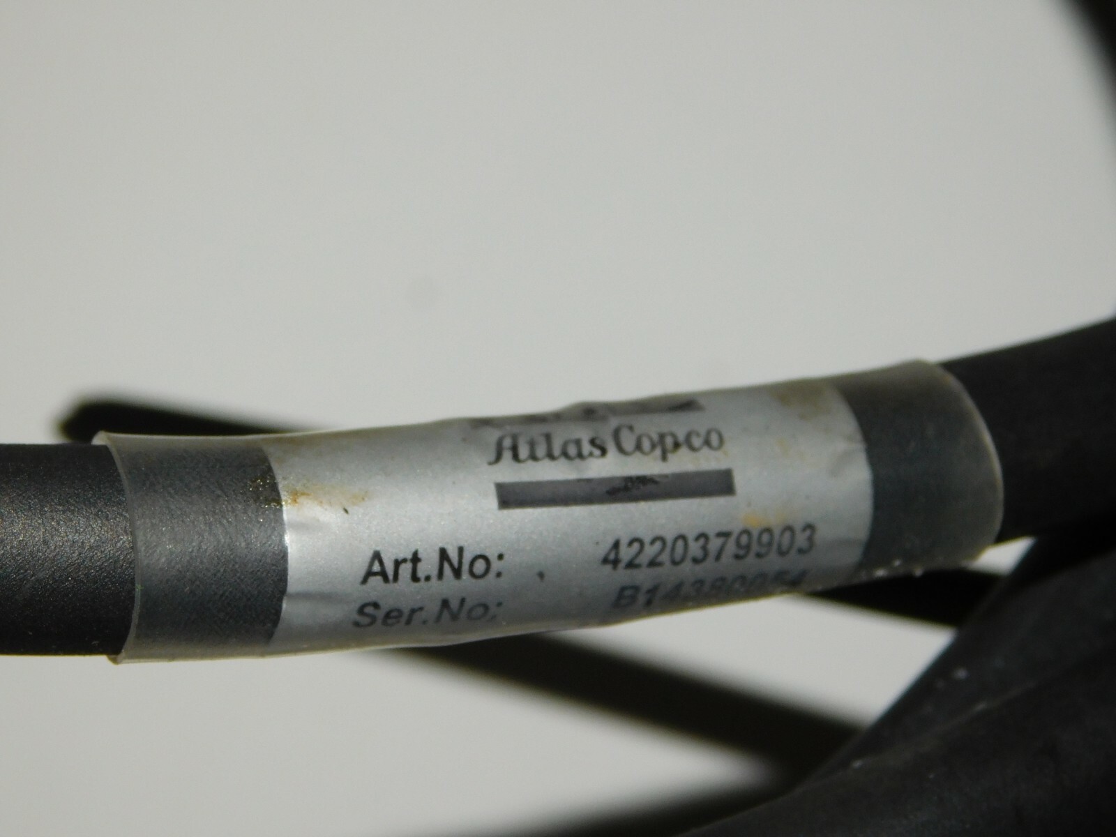 Atlas Copco 4220 3799 03 Industrial Machine 3m Nutrunner Tool Cable OEM Part