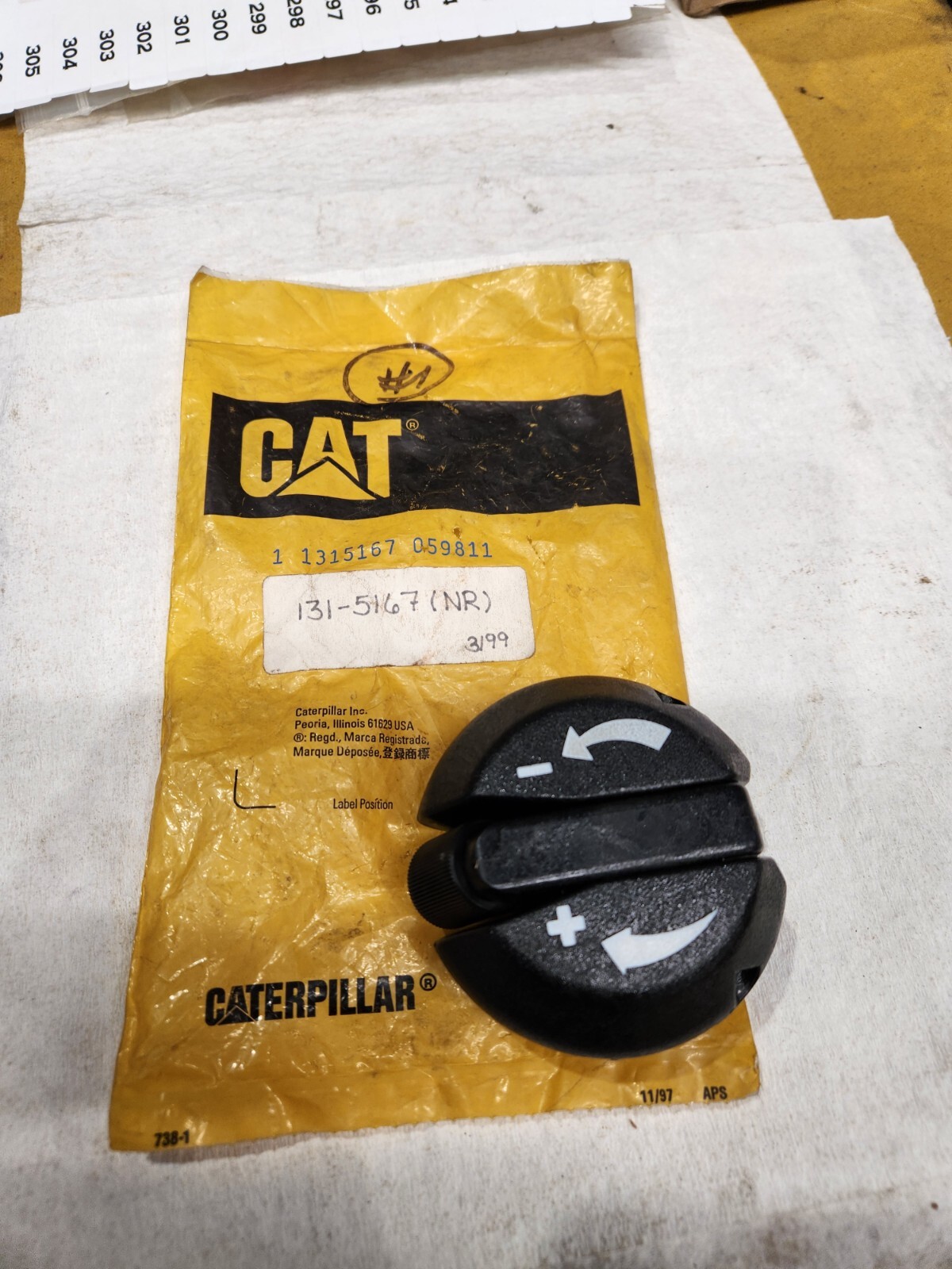 CAT KNOB ASSEMBLY 131-5167