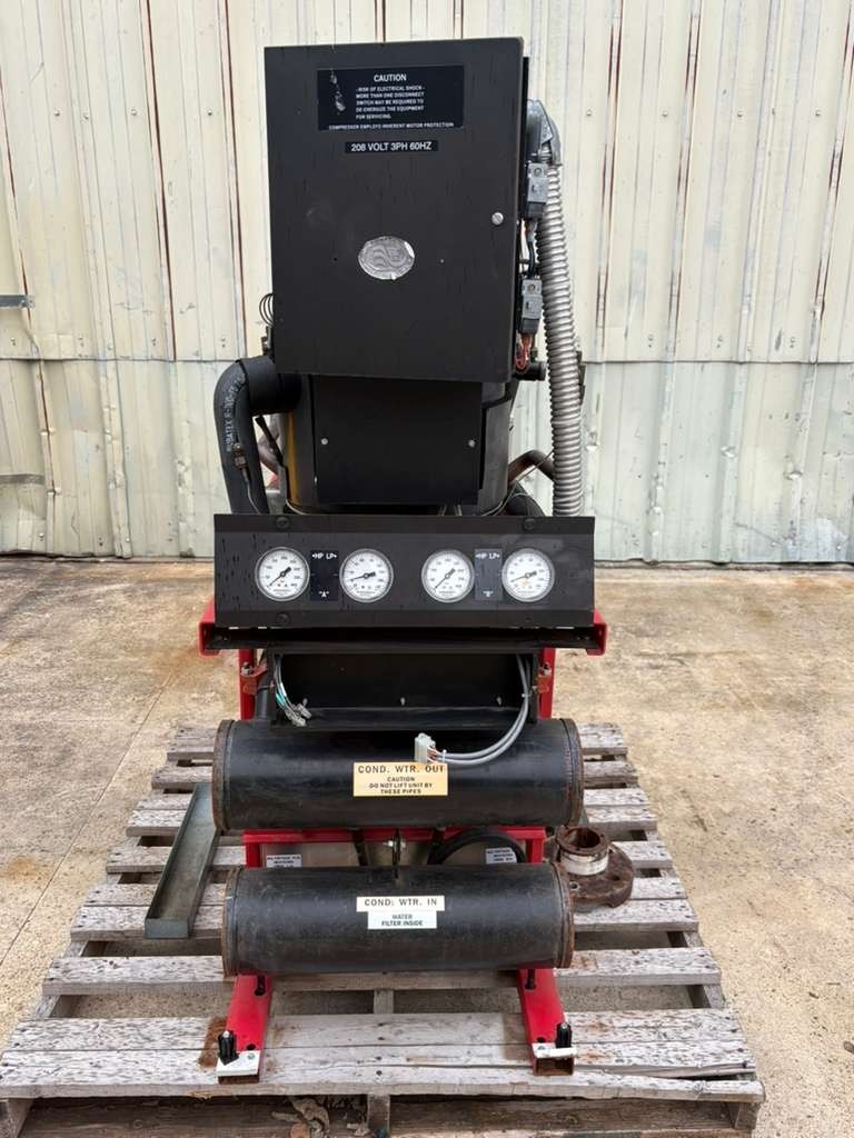 Multistack Water Cooled Chiller Model MS50B1A2W S/N: 11 08 20 w/ SWEP B45X60
