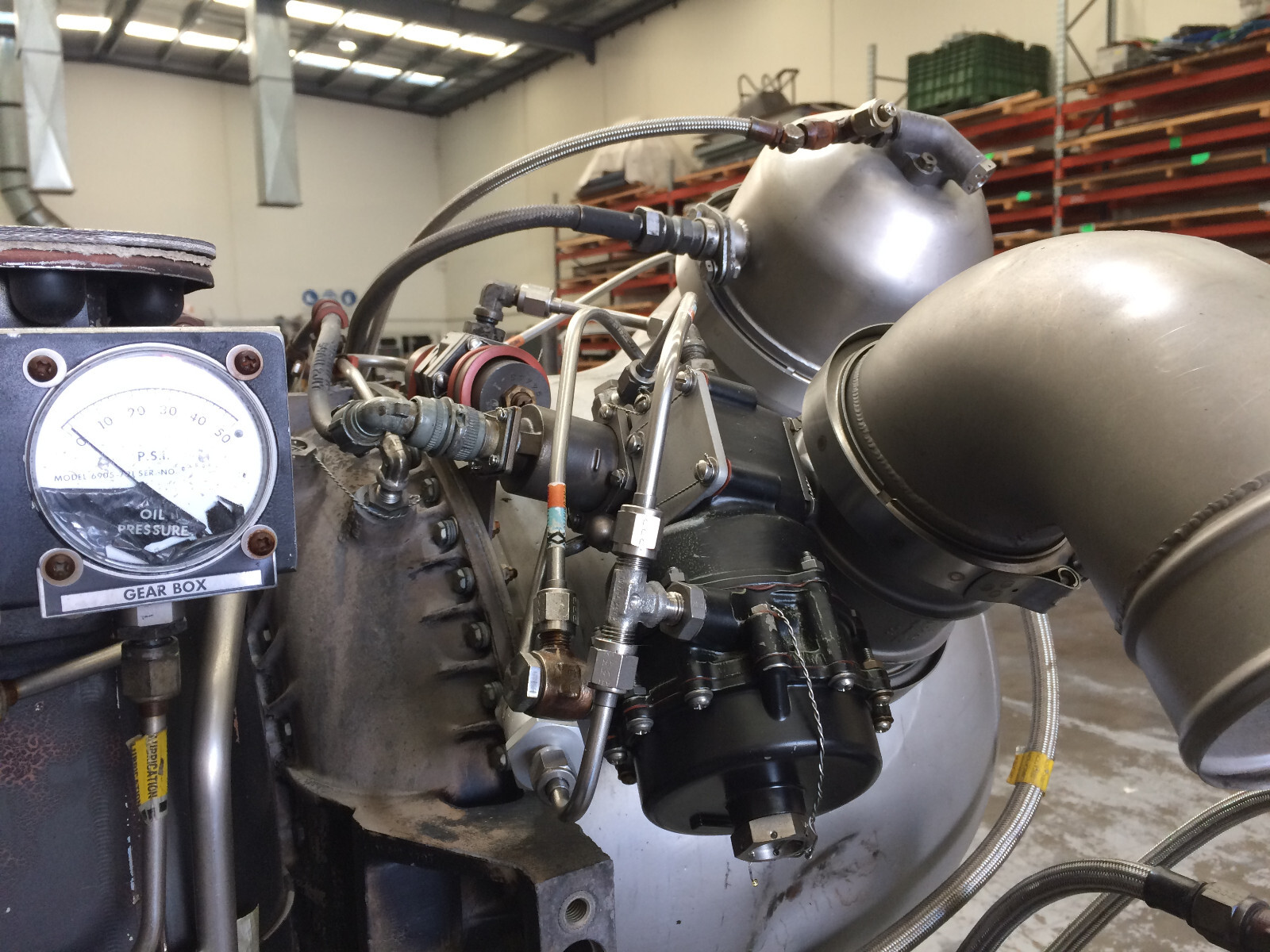 Garrett Airesearch GTCP85-102 gas turbine engine AC+DC GENERATORS 39 HOURS TSO