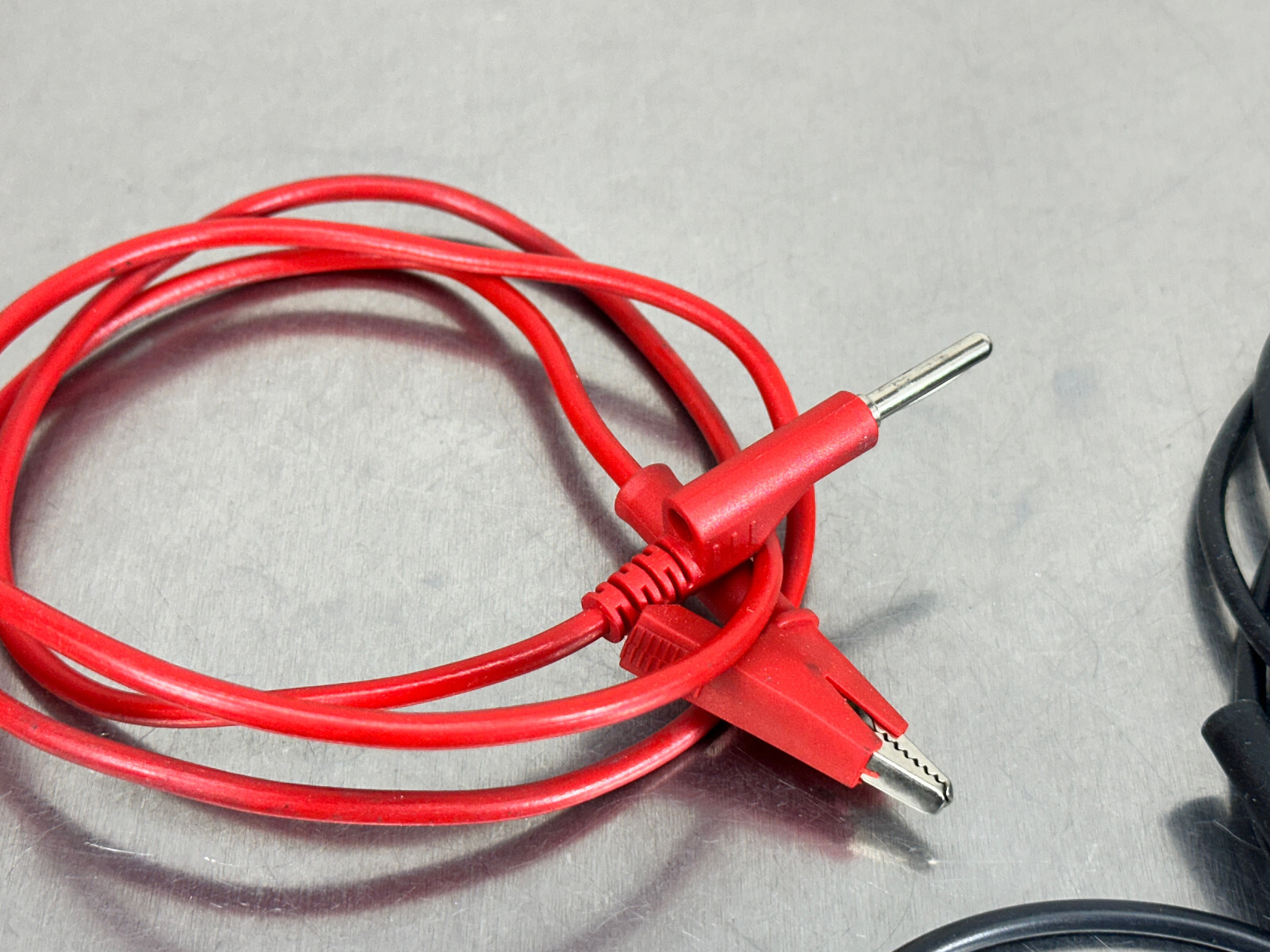 (5) Test Leads Fluke, Pamona, Unmarked Current Voltage Measuring