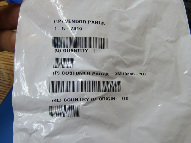 3M 1-5-7419 Qty of 1 per Lot Film Tape Acrylic Adhesive Amber 1.00″ (25.40mm)