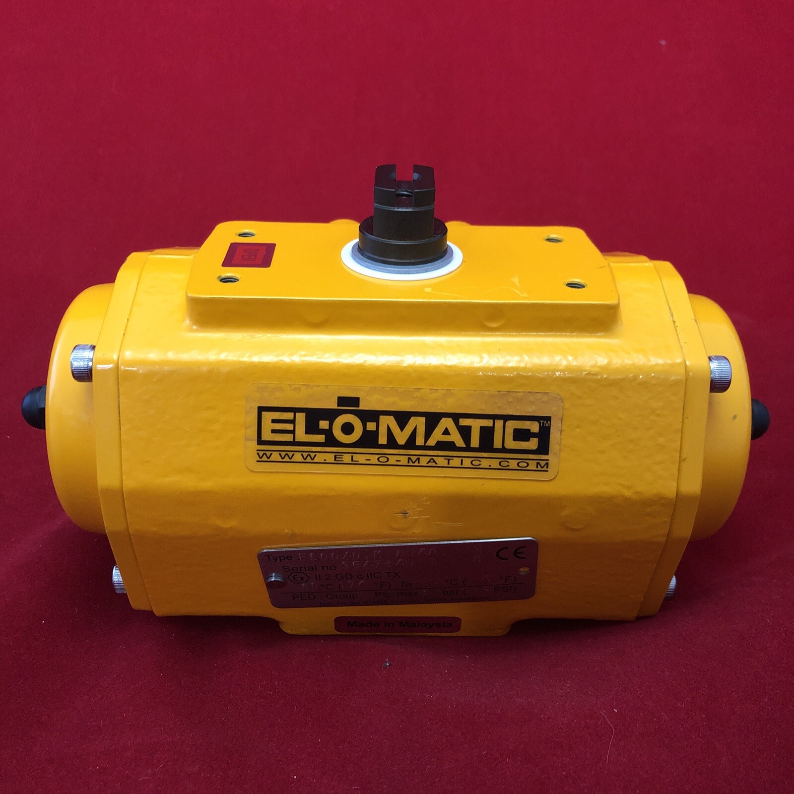 EL-O-MATIC Pneumatic Actuator 116psi ES-40 1763428-82 NEW – ES0040.M1A04A.00N0