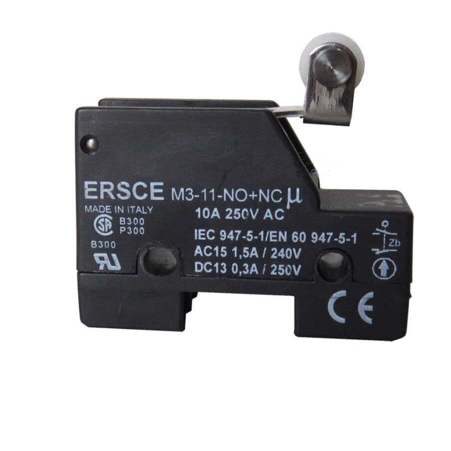 1PC NEW FOR ERSCE micro switch M3-11-NO+NC (250VAC 10A) belt wheel