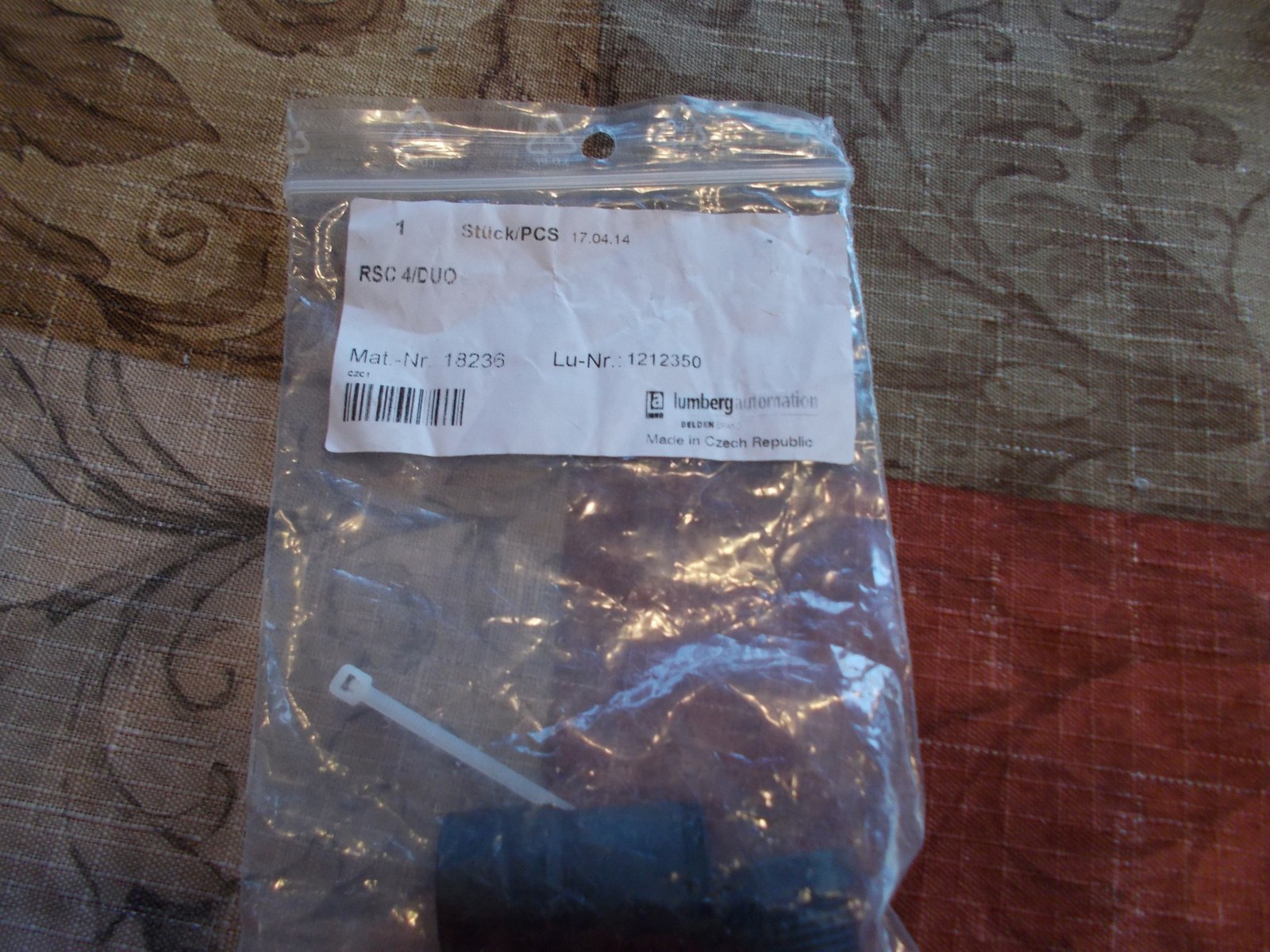 NEW Lumberg Automation RSC 4/DUO Circular Sensor Connector *FREE SHIPPING*