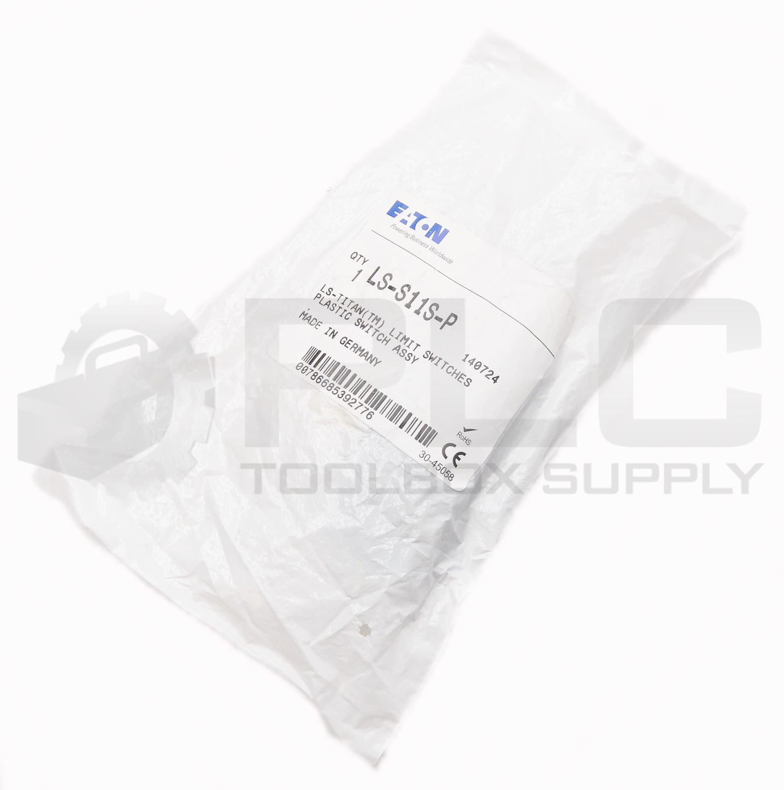 NEW SEALED EATON LS-S11S-P TITAN LIMIT SWITCH PLASTIC SWITCH ASSY