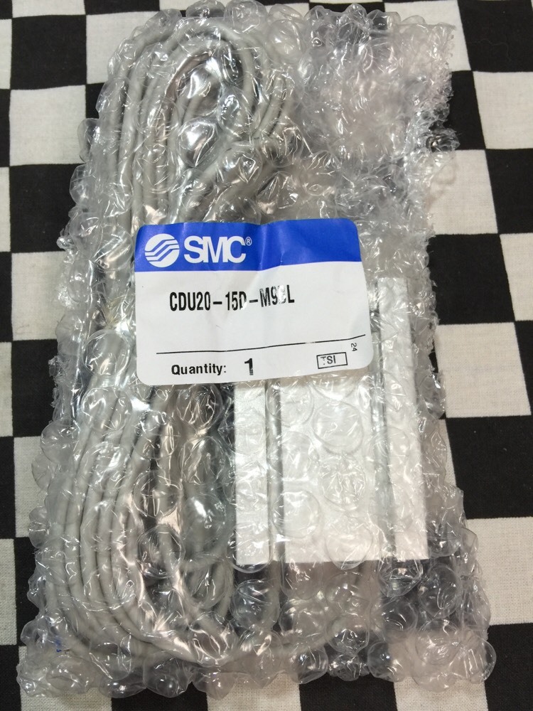 SMC Compact Cylinder CDU20-15D-M9ML, CDU2015DM9ML, ShipSameDay #1374Q