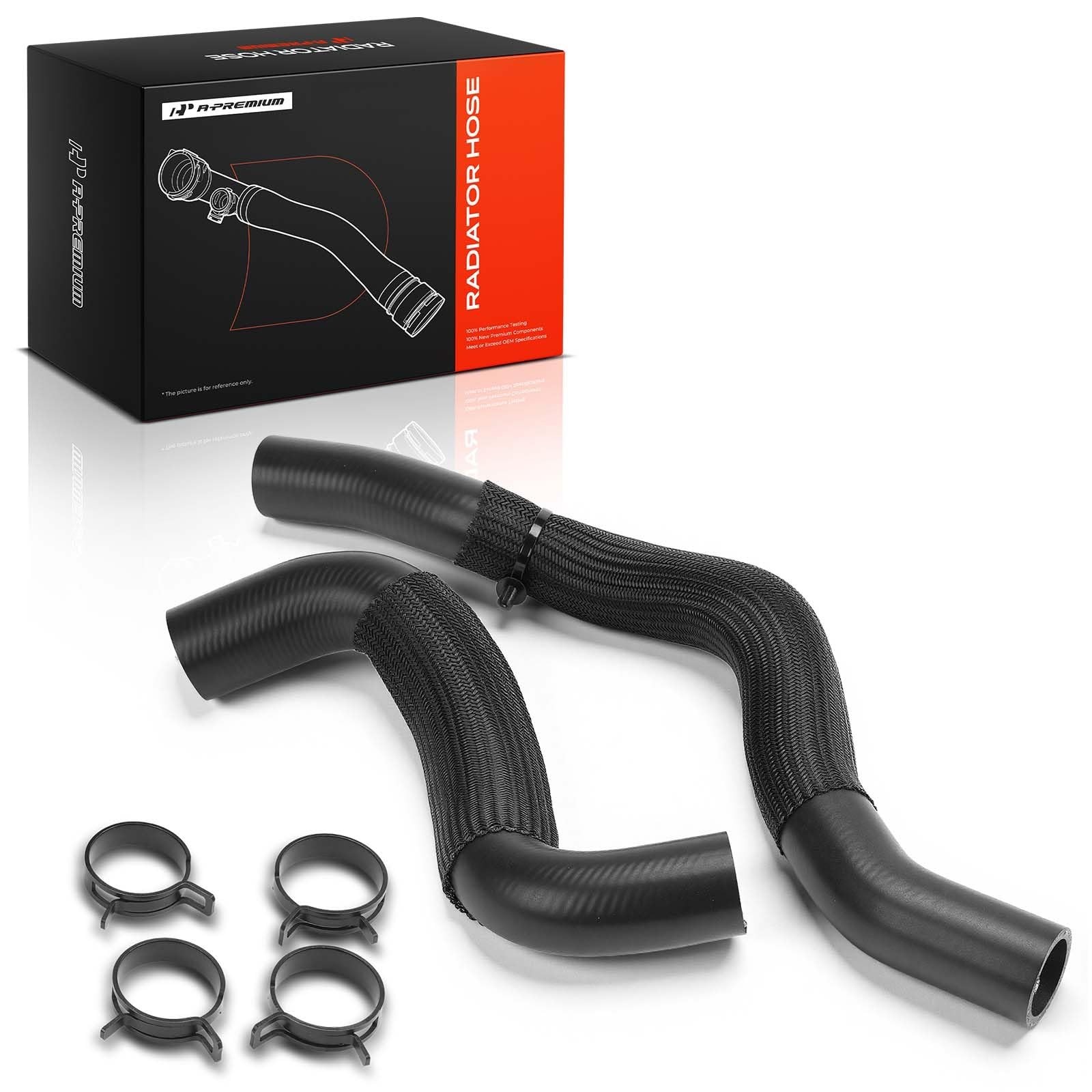 A-Premium Set of 2 Lower and Upper Radiator Coolant Hose Compatible with Ford…