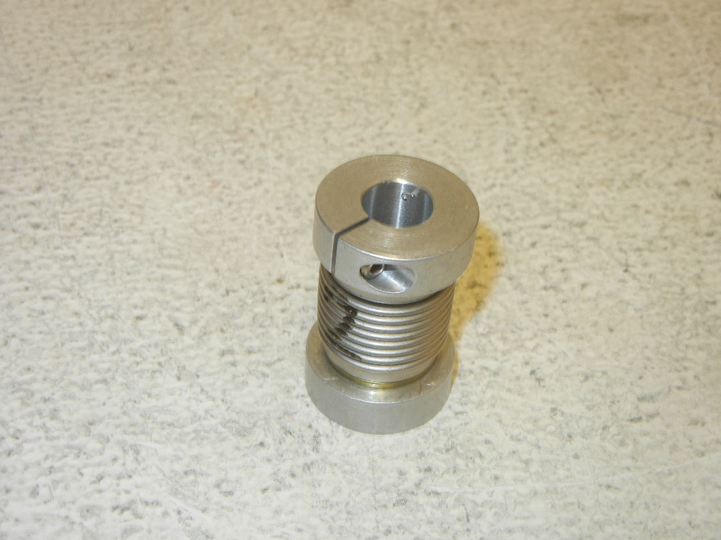 GAM KM-2 NEW 12MM X 12MM BORE KM SERIES BELLOW STYLE COUPLING KM2
