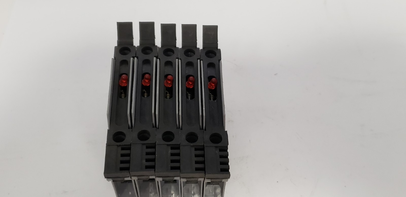 MORSETTITALIA S10H EURO S10-5H FUSE TERMINAL BLOCK, 30A, 600V (LOT OF 5)