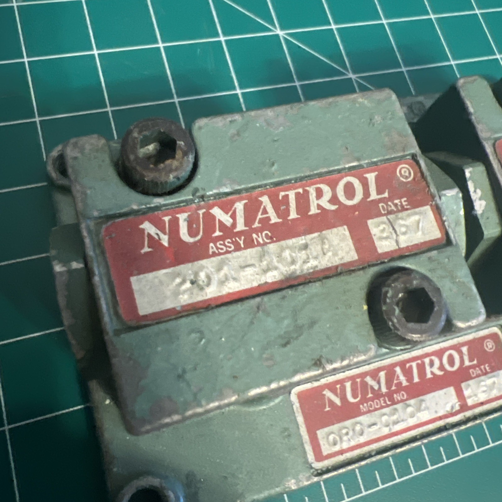 Numatrol ORO-0104 AND 2 (201-101A) AIR SOLENOID VALVES