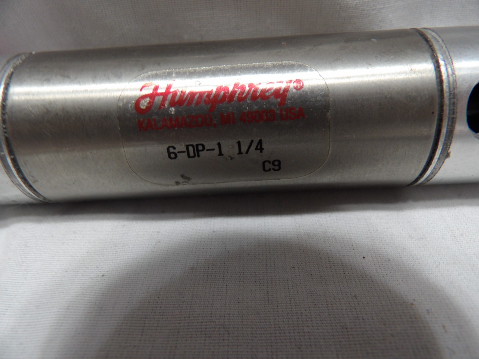 Humphrey Pneumatic Cylinder 6-DP-1-1/4
