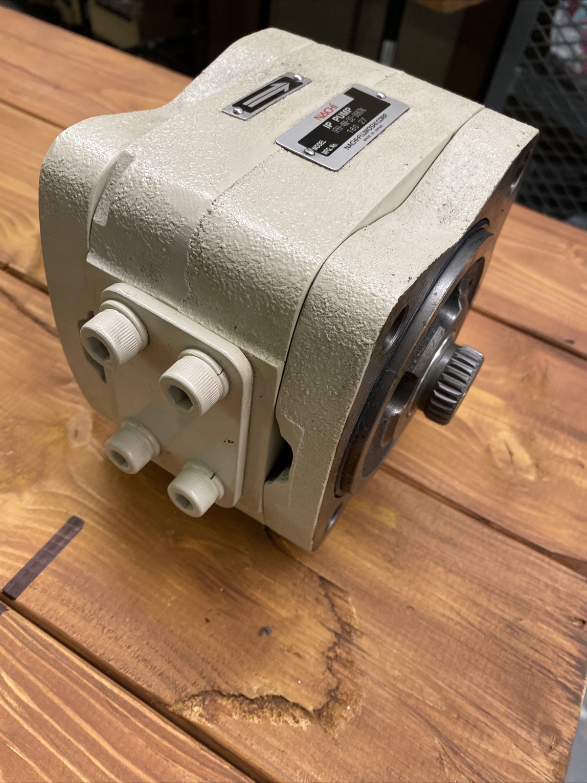 NACHI IPH-4M-32-3987K Mfg # 160 27 Made In Japan Hydraulic Pump Great Condition
