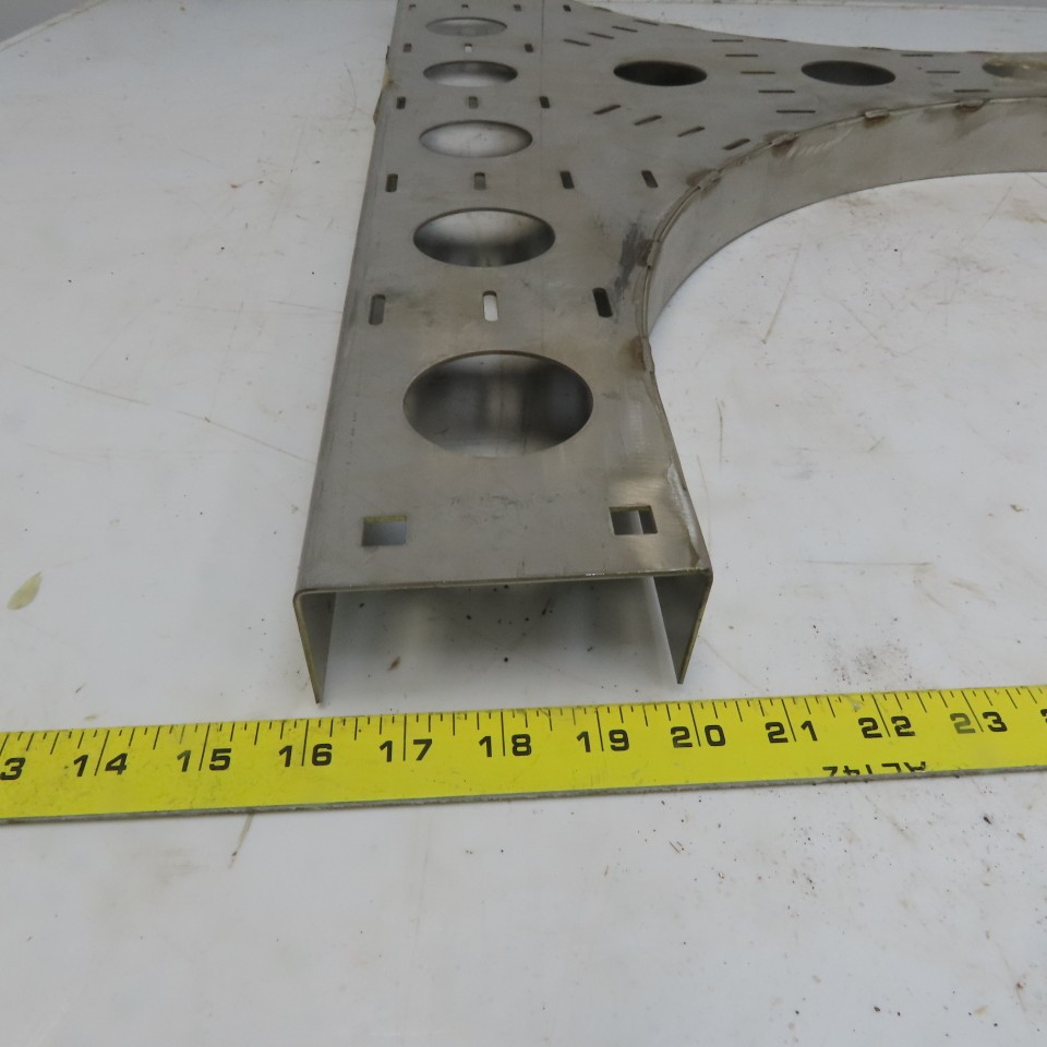 Cooper B-Line SS6CC-04-HT12 4″W 316 Stainless Steel Cable Tray Horizontal Tee