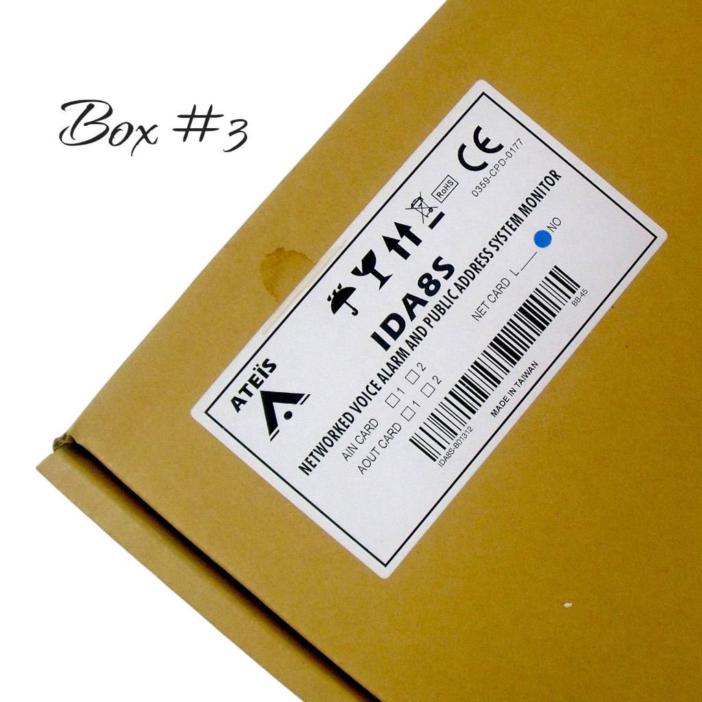 Ateis Voice Alarm IDA8 Matrix System IDA8C Controller IDA8S Units PSS-AS Console