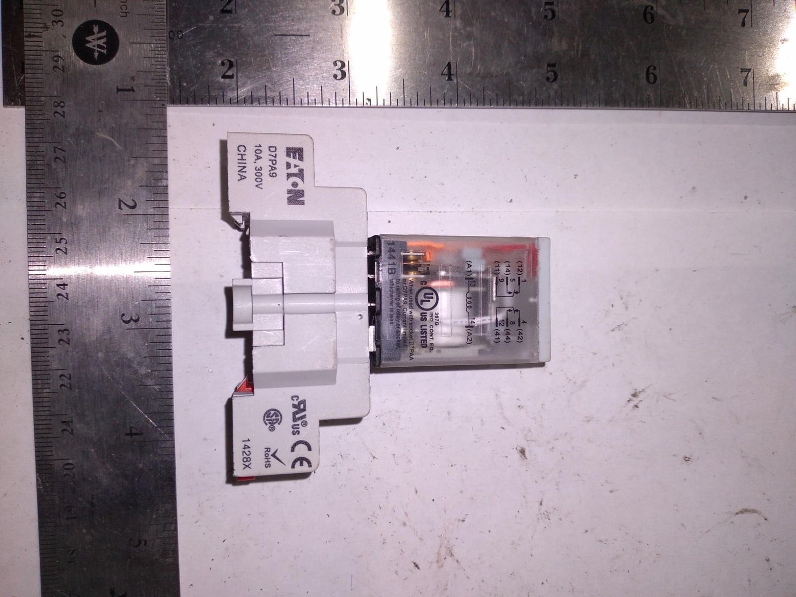 EATON D7PF2AA 120VAC 15A 28-120VDC 1/2HP