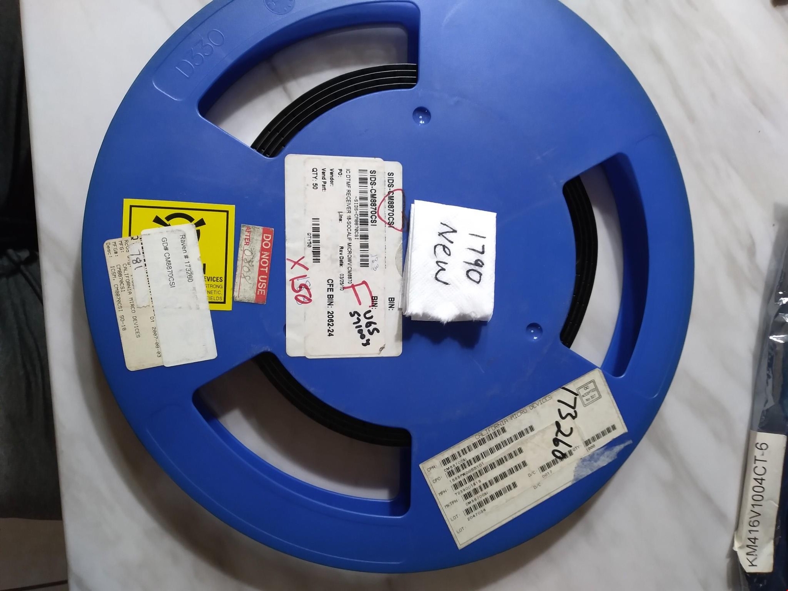 CM8870CSI SMD APPROX. LOT OF 150