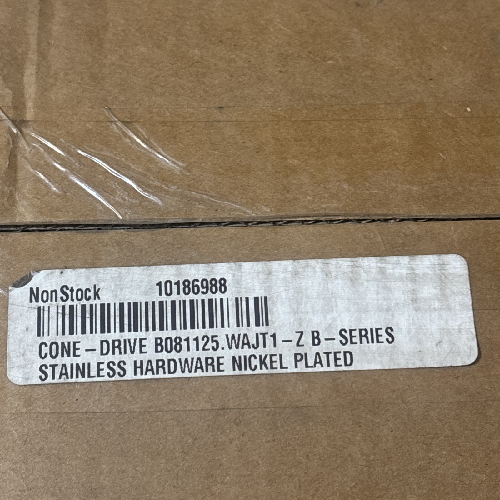 CONE DRIVE B0811-A150, B081125.WAAT1-Z, Stainless Hardware Nickel Plated 25:1