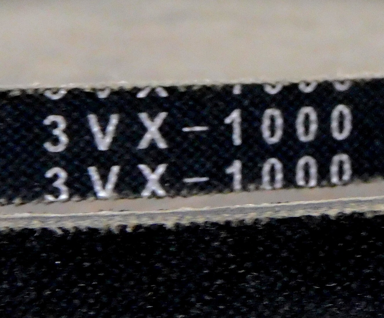Bando – 3VX-1000 Ban/Set Power Ace Cogged Wedge V-Belt