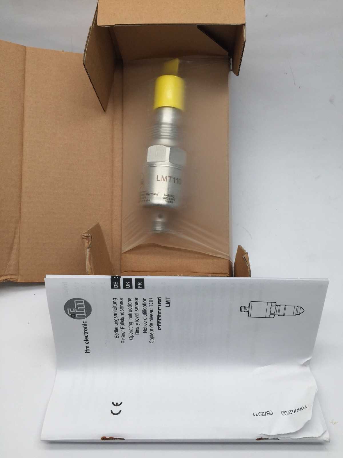 IFM Efector LMT110 Level Sensor Detection LMACE-A12E/QPKG/1/US