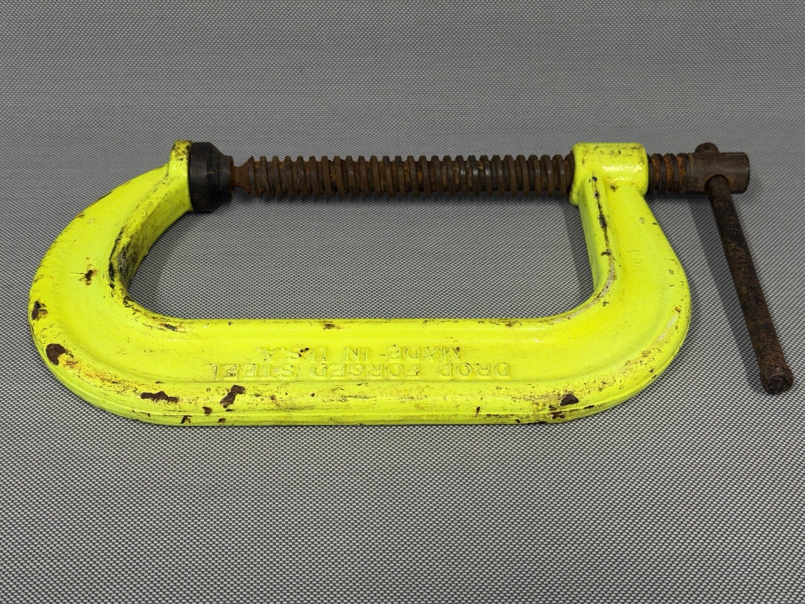 WILTON HI-Vis 406 406SF C-Clamp 6-1/16″ Drop Forged Steel 6600 lb 406-SF Safety