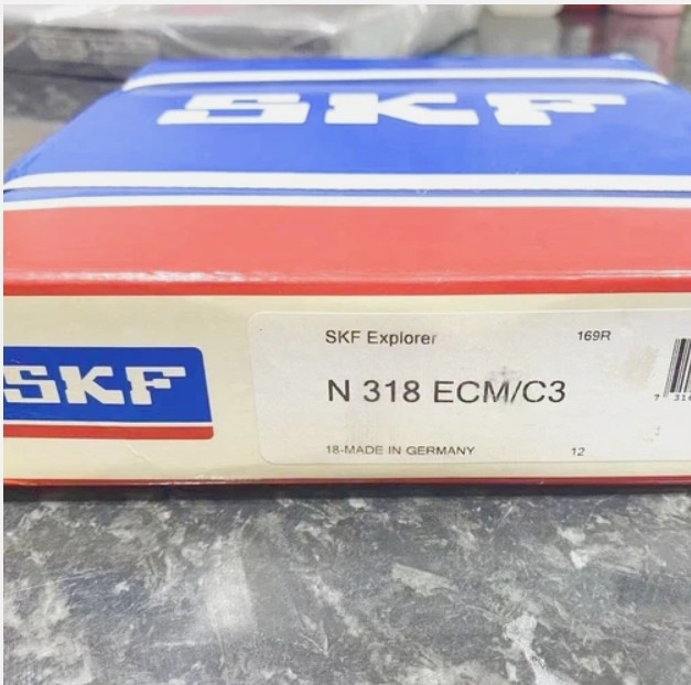 1PC NEW SKF N 318 ECM/C3 single row cylindrical roller bearing
