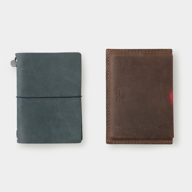 Traveler’s Factory TF Leather Passport Case Brown (07100653) Official Japan NEW